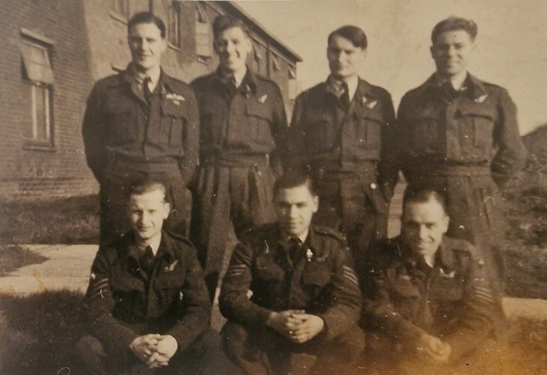 Members of the East Kirkby flying crew