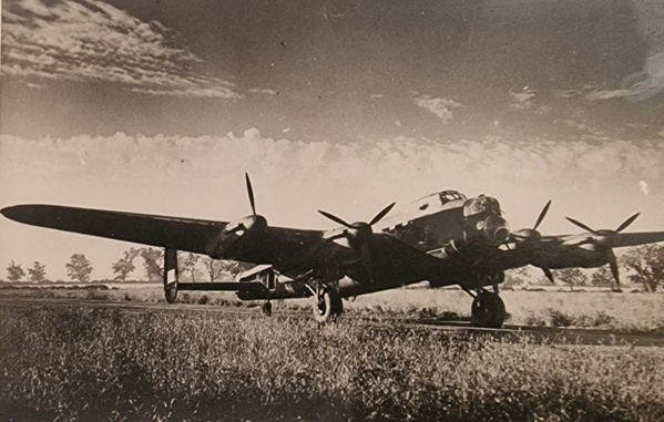 A plane at East Kirkby