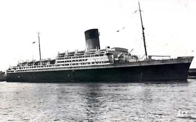 Troopship Pasteur to Canada