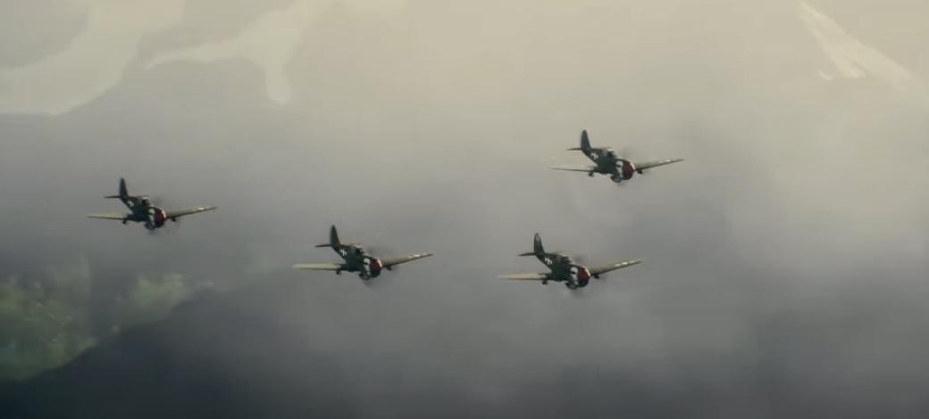 Burma war planes us airforce v Japanese fighter planes
