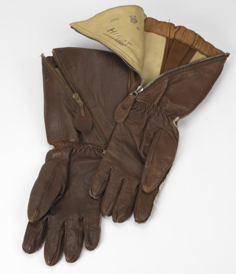 Ww2 raf gloves pilot uniform 