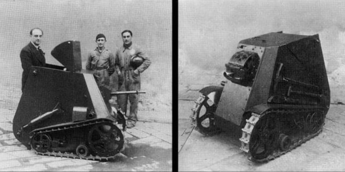 Mia’s tracked gun shield 