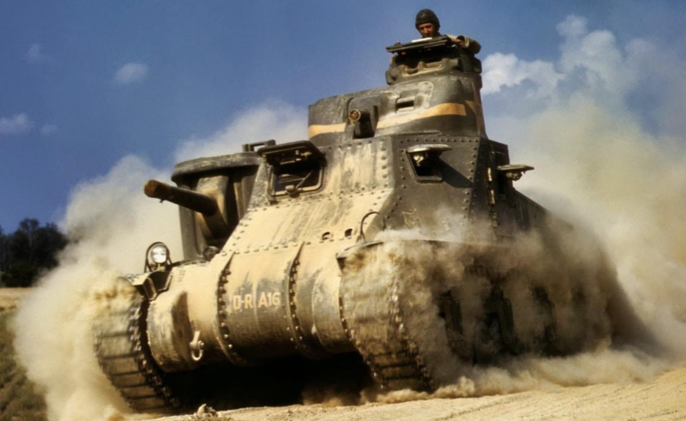 Grant ww2 tank used in North Africa 