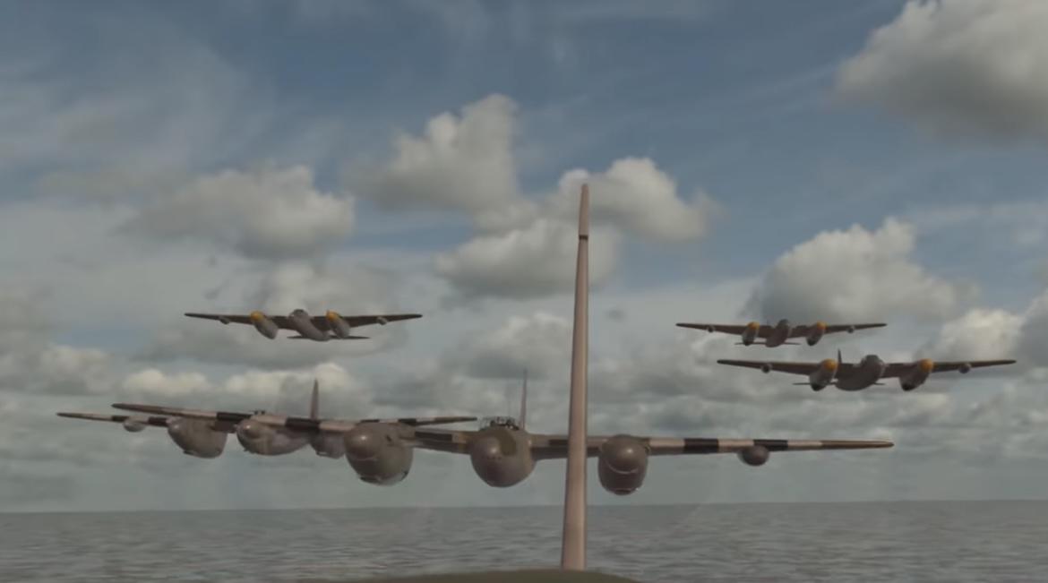 Mosquito ww2 fighter bomber plane