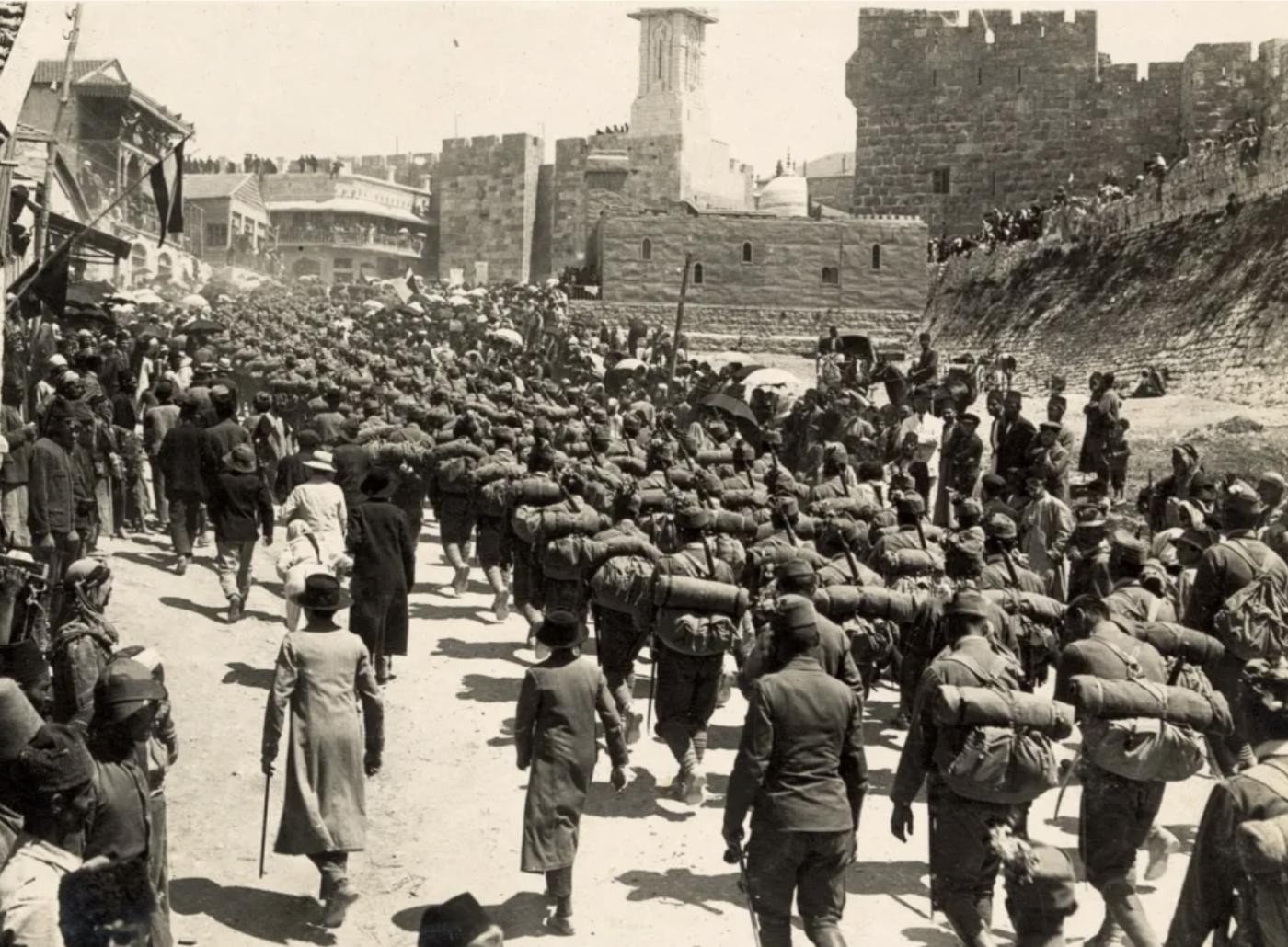 Allies take Jerusalem 1917