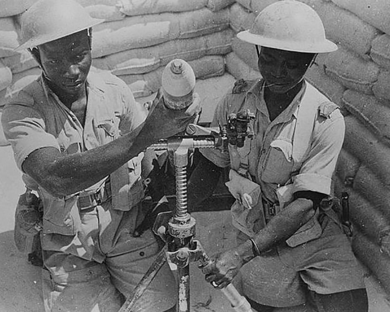 Free French forces soldiers 