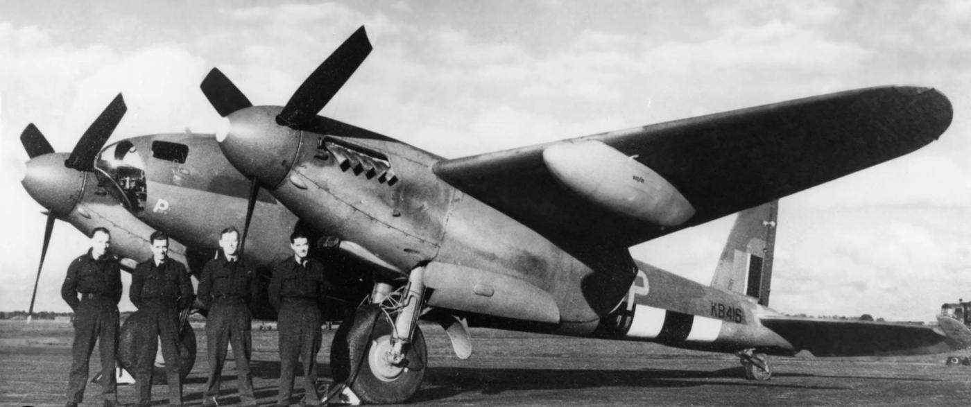 Mosquito plane of 627 squadron 