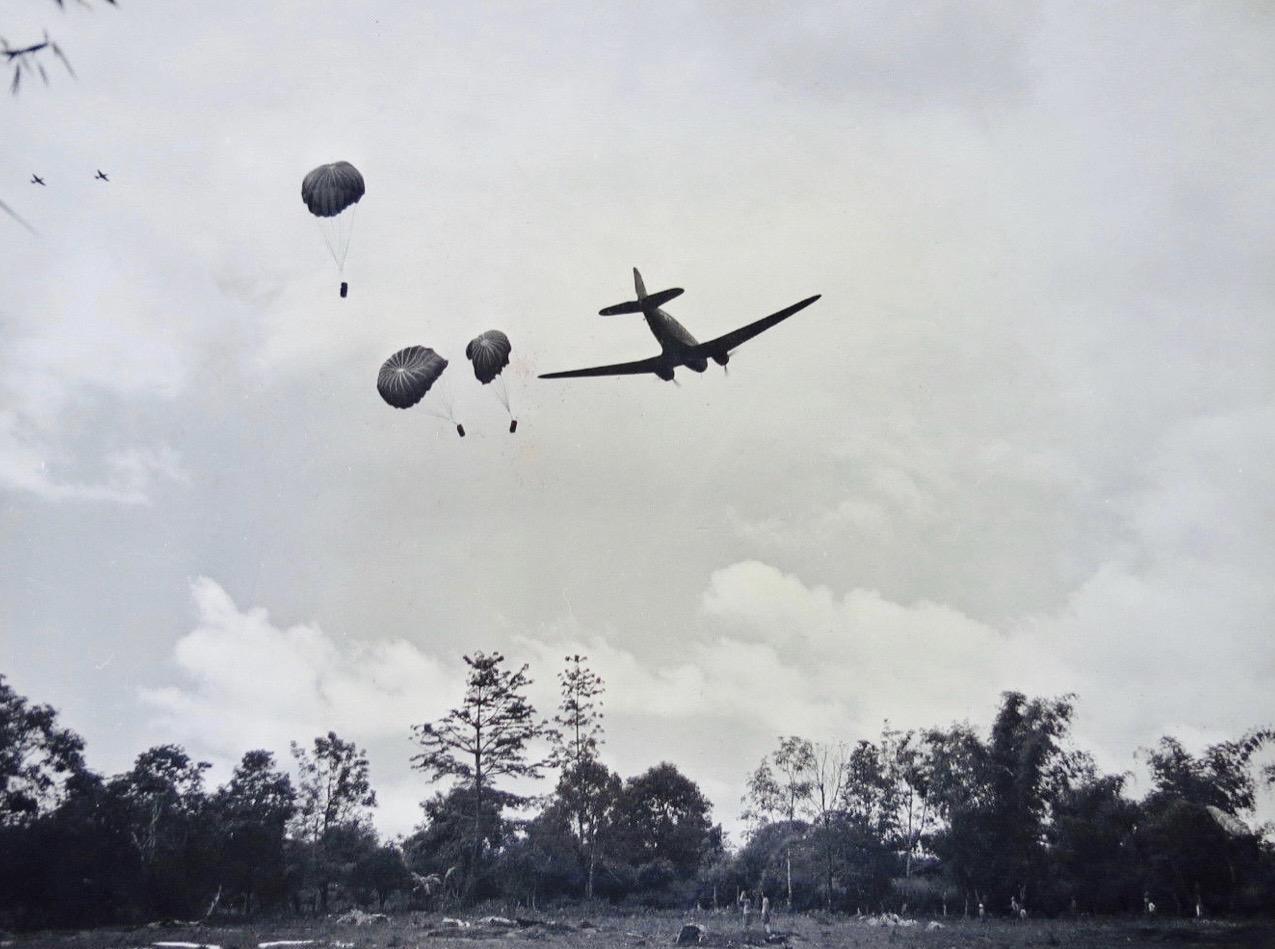 Dakota’s dropping supplies off to Chindits