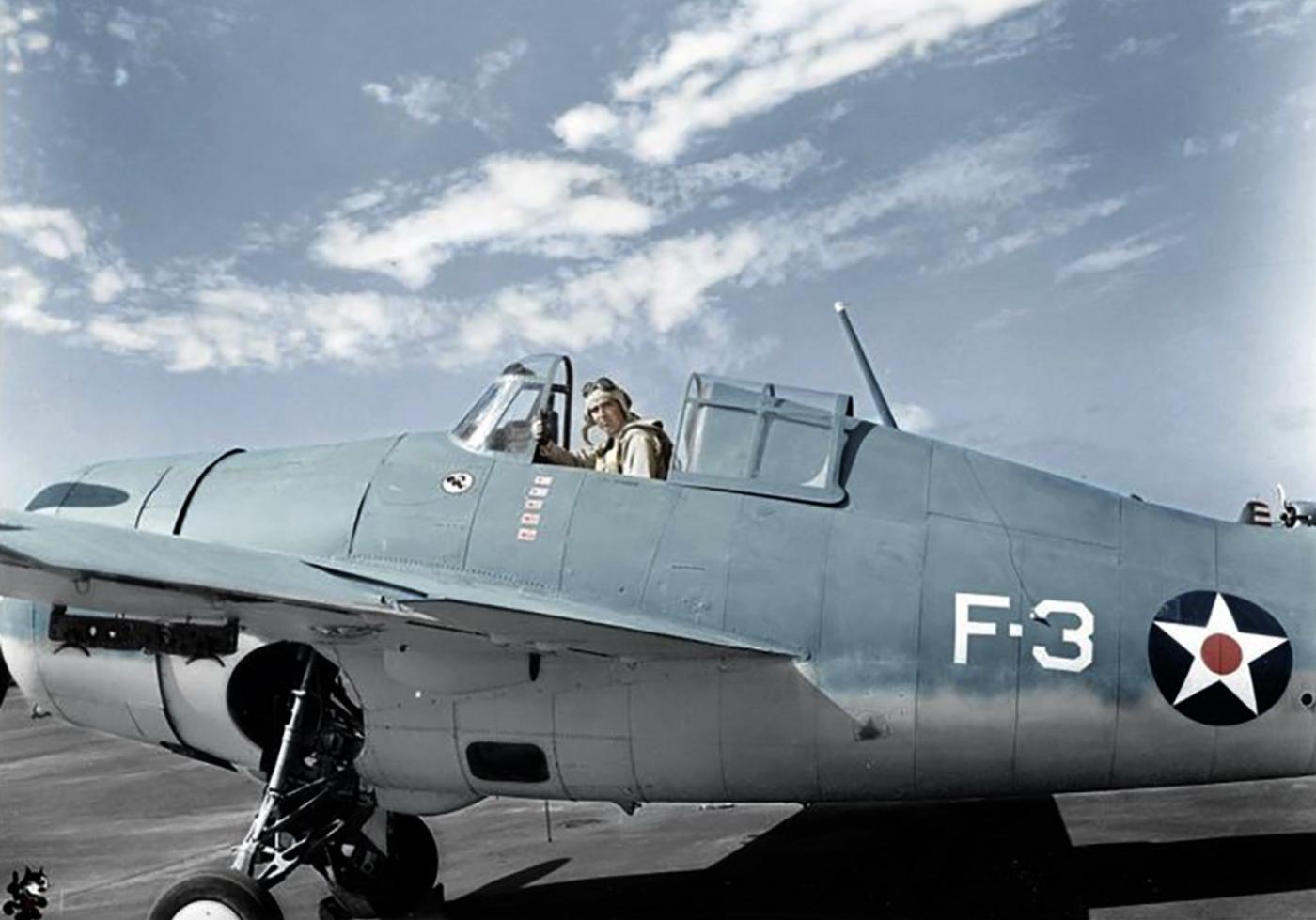 Butch o hare f4f wildcat us plane 