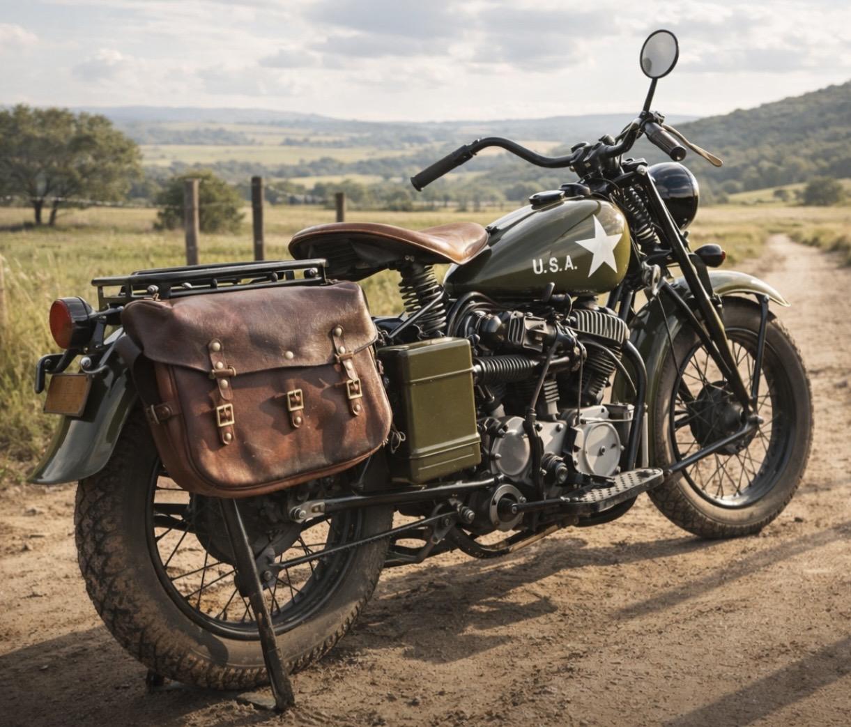 Indian motorbike 741