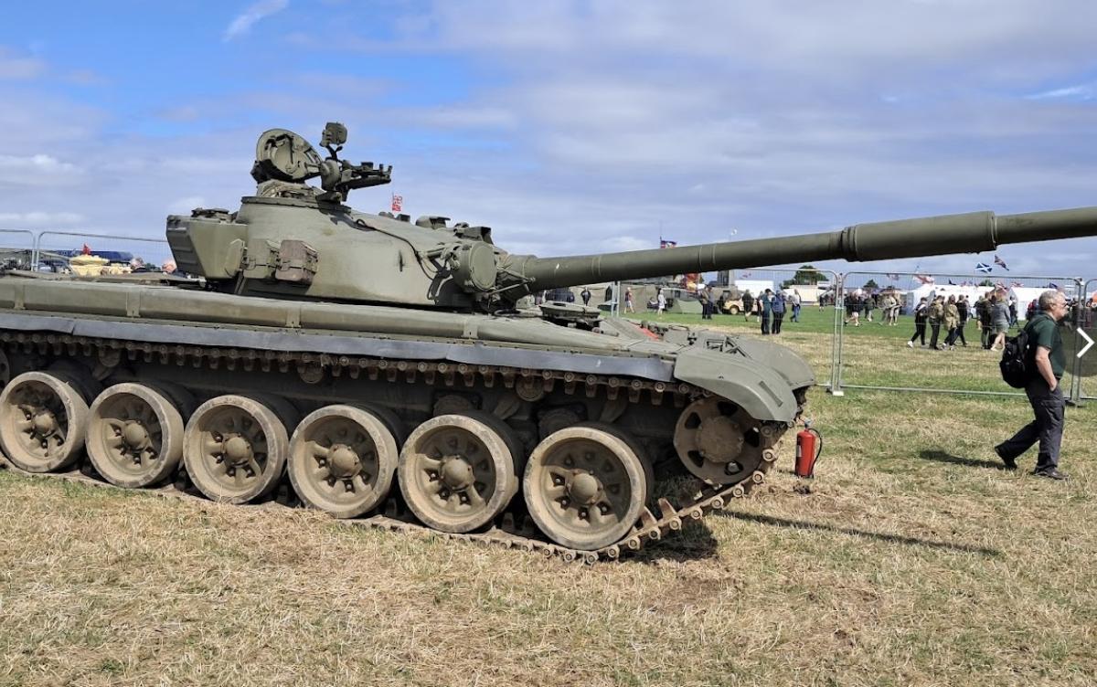Tank at Operation Market Harborough