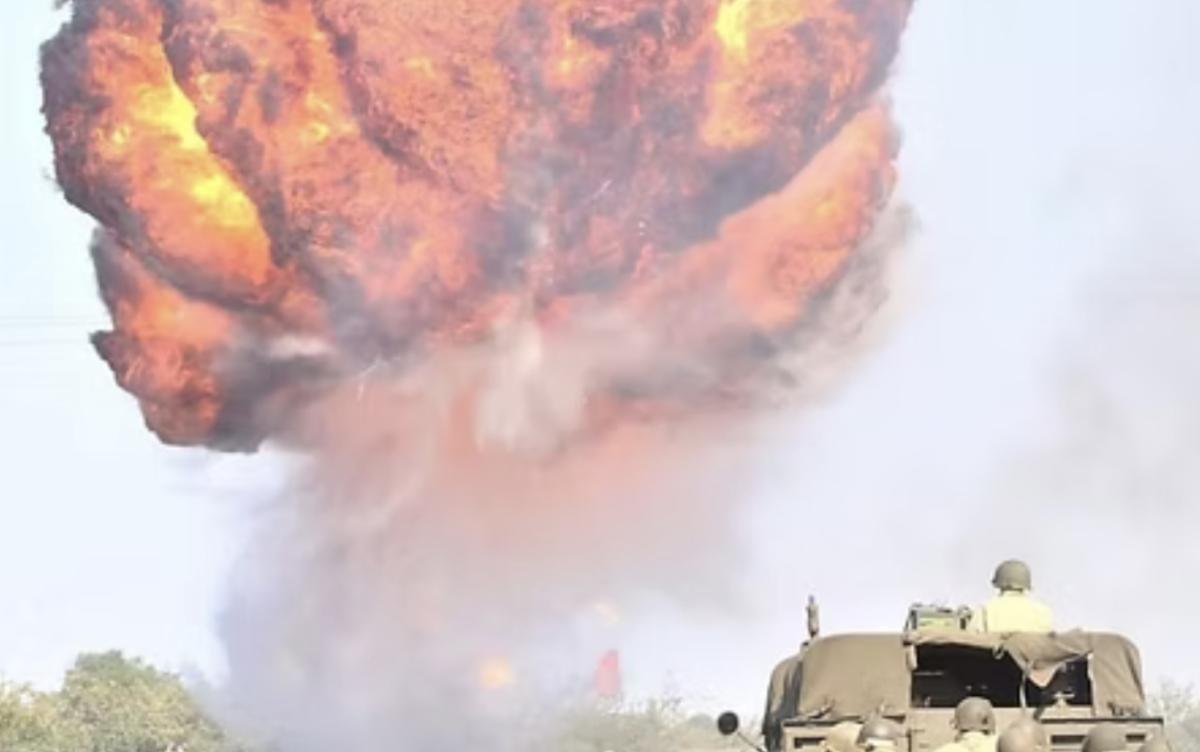 War games at Yorkshire Wartime Military Show