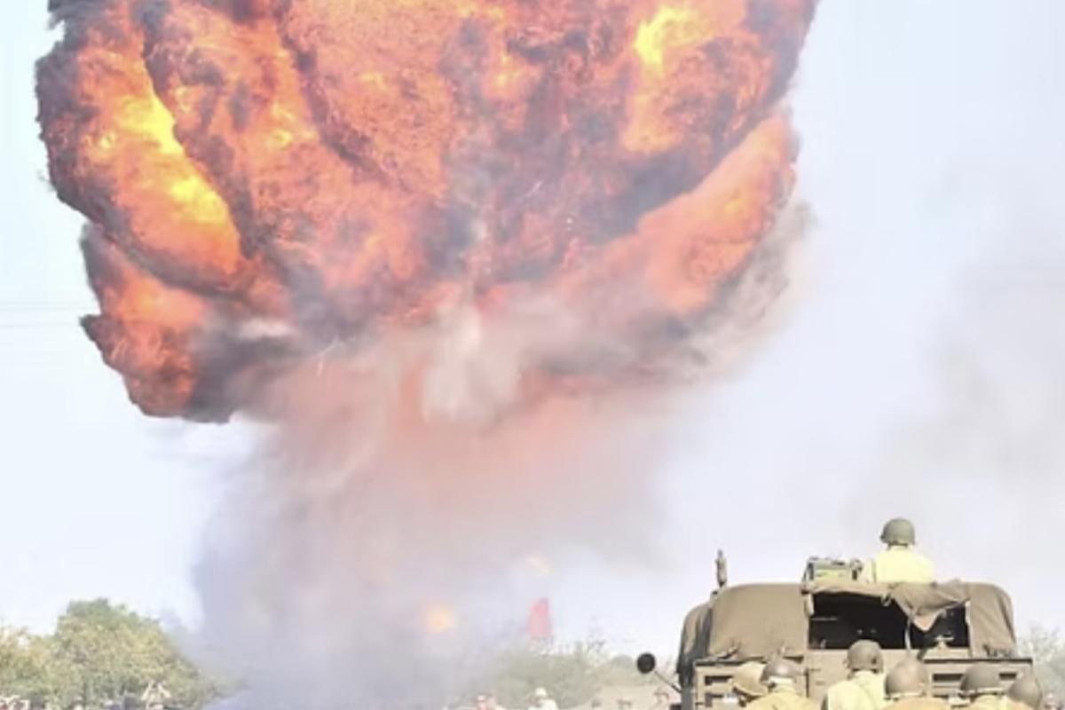 War games at Yorkshire Wartime Military Show