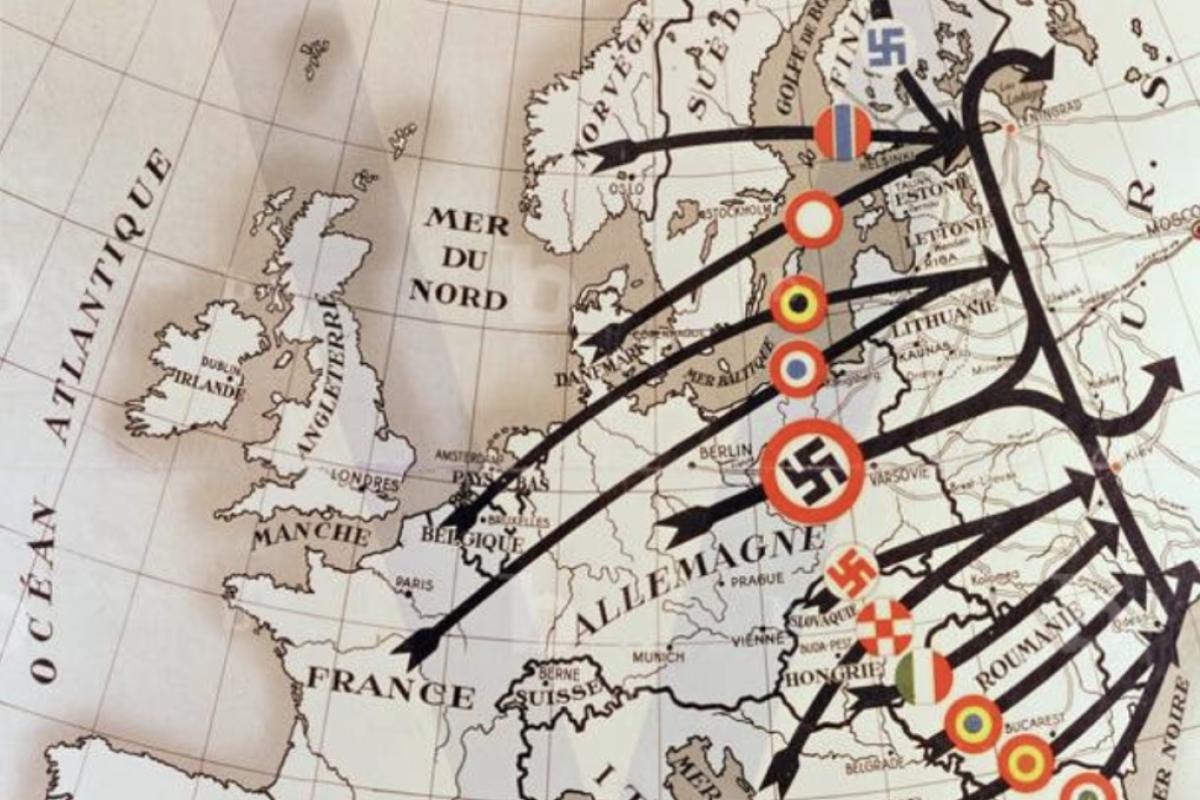 Map of invasion 