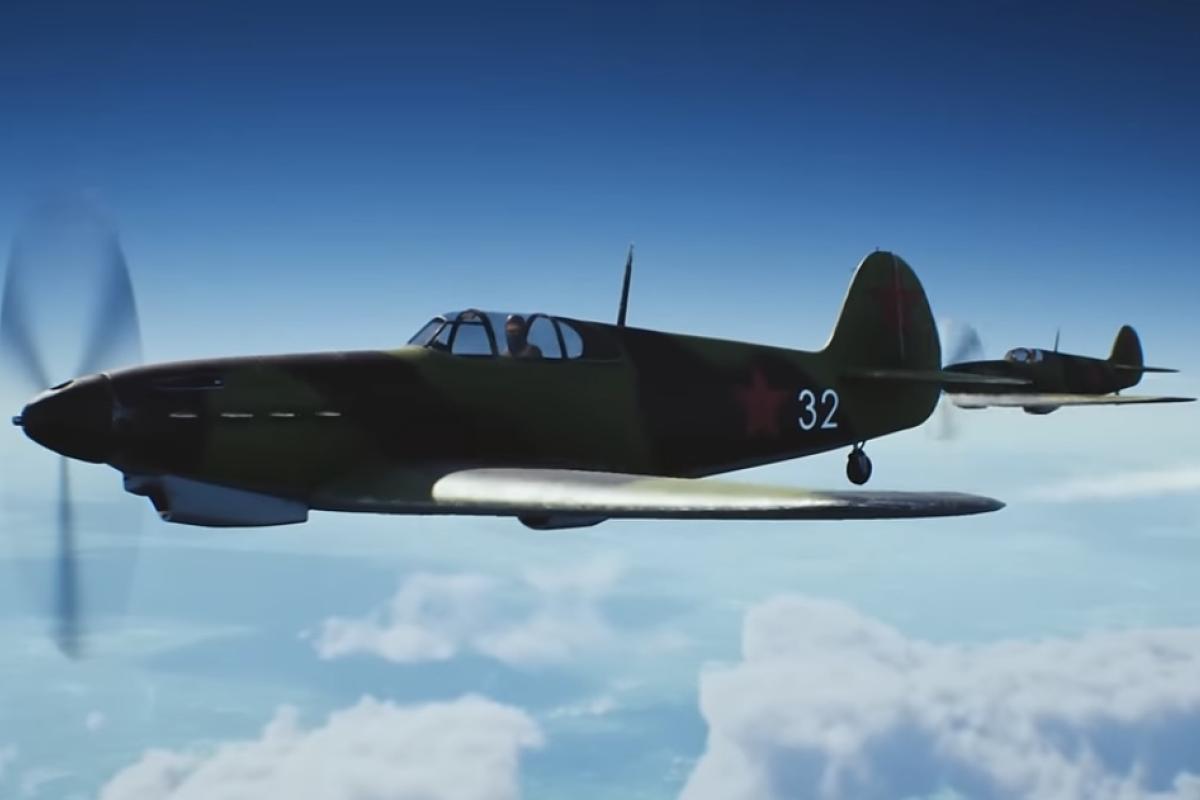 Russian fighter plane