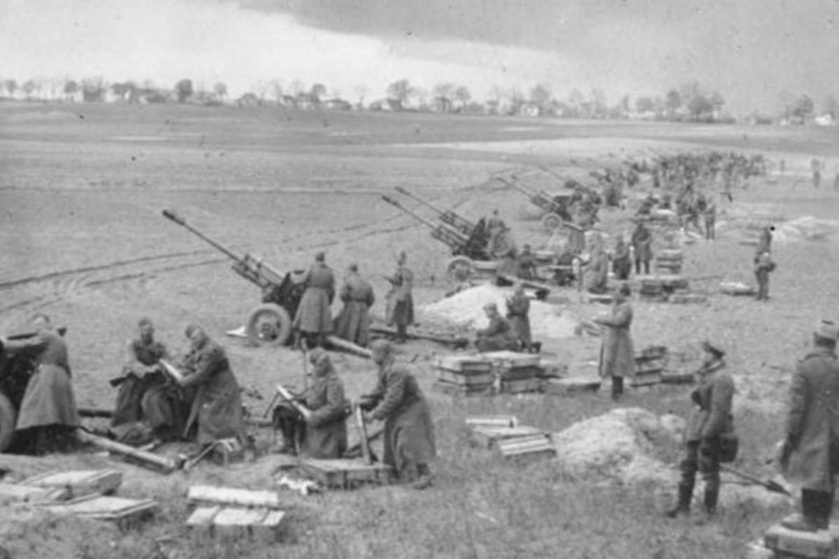Russian artillery 