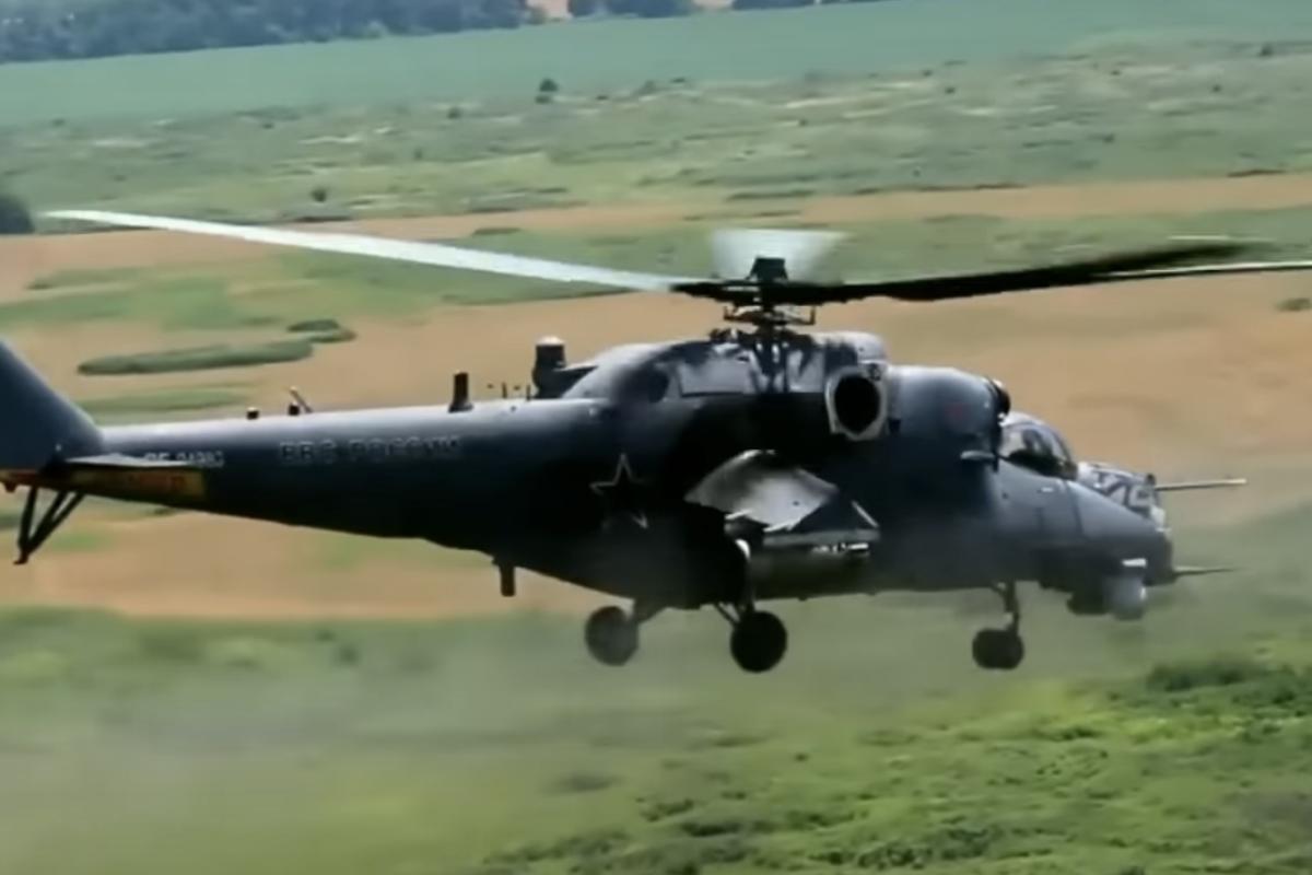 Mi-24 helicopter 
