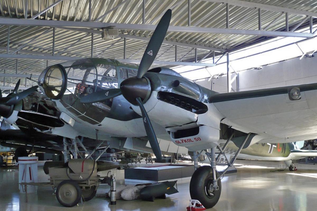 Heinkel 111 German bomber fighter plane ww2