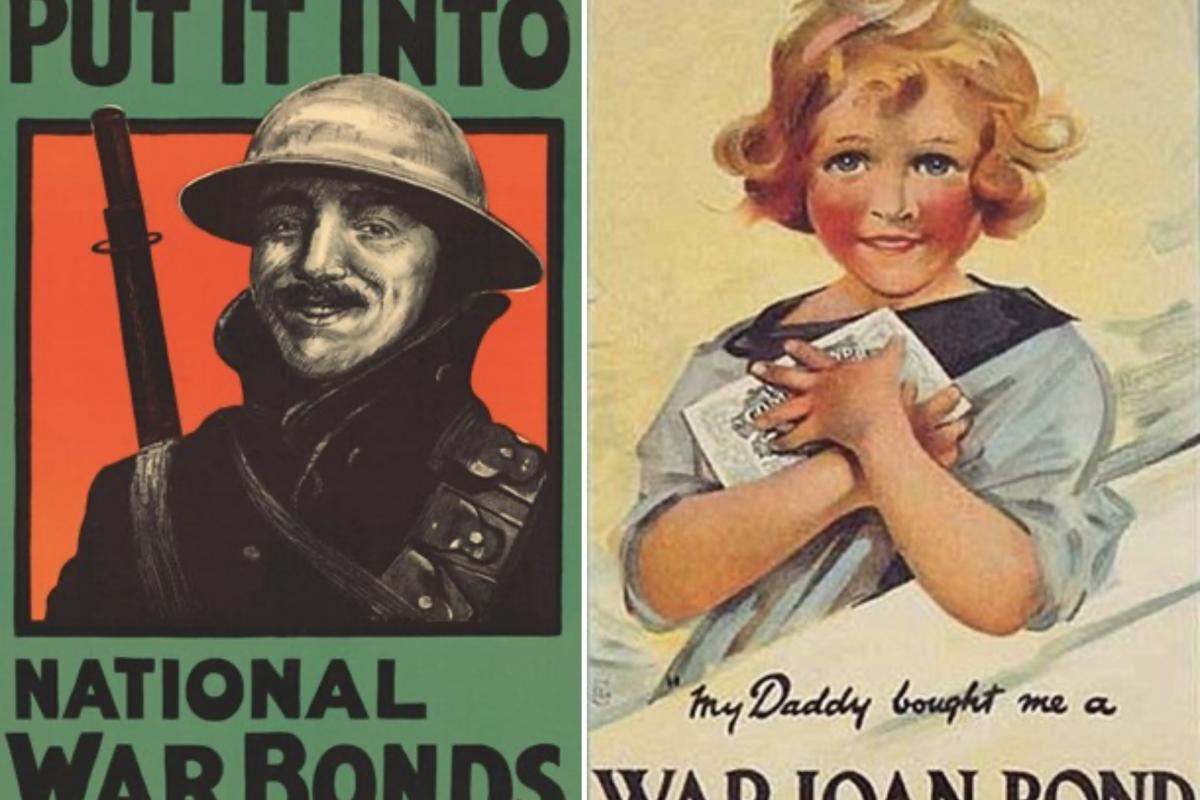 Ww1 war loan posters