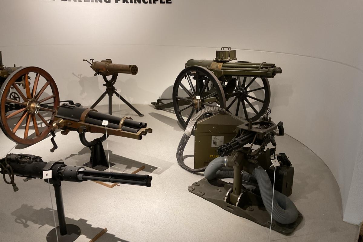Gatling machine guns