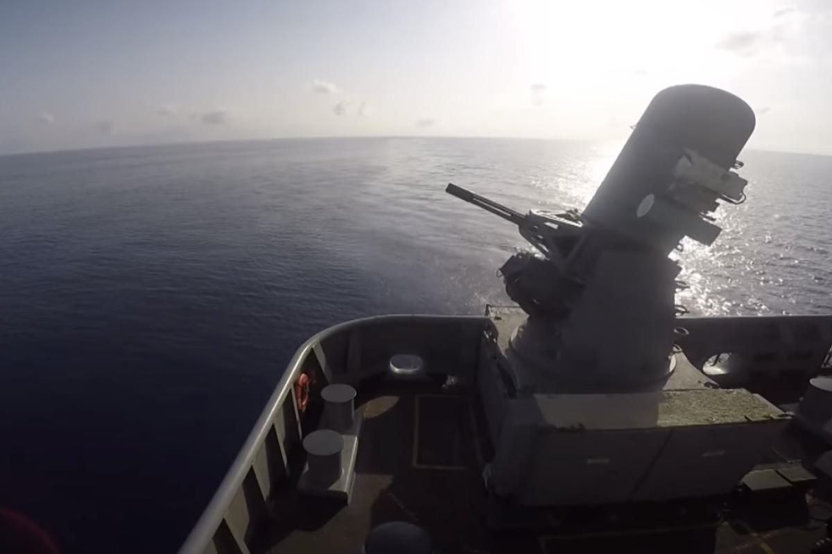 Phalanx gun anti aircraft weapon
