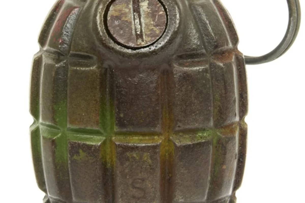 Mills bomb grenade