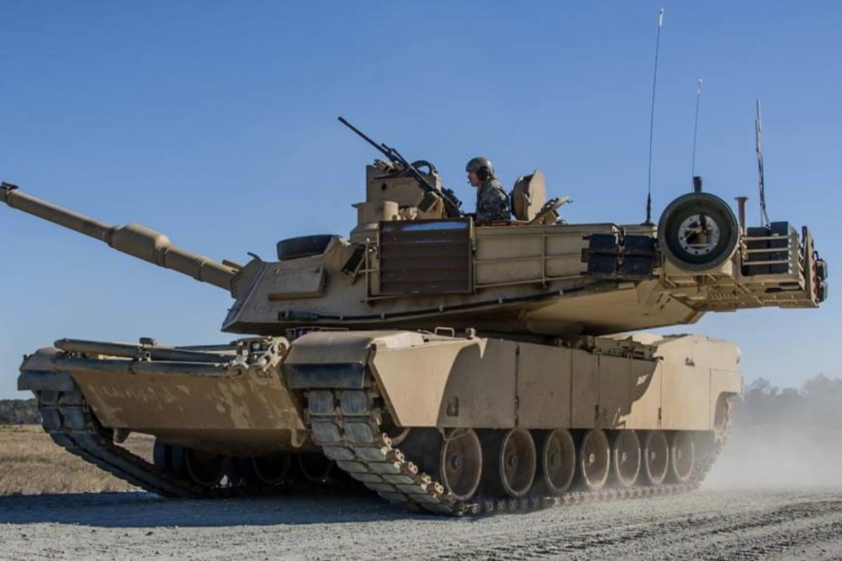USA battle tank Abrams tracked vehicle war machine artillery 