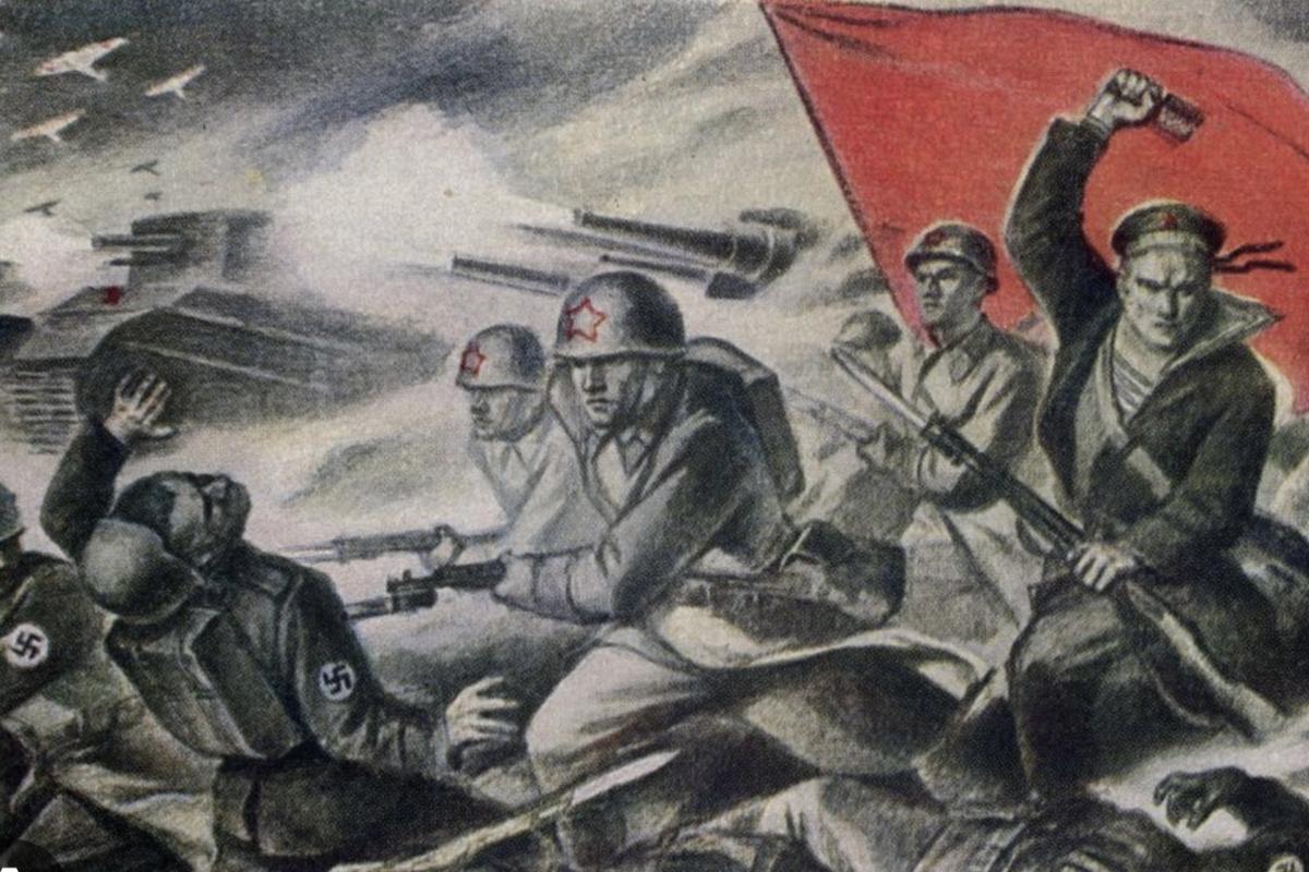 Siege Leningrad ww2 russian city defence German military attack 