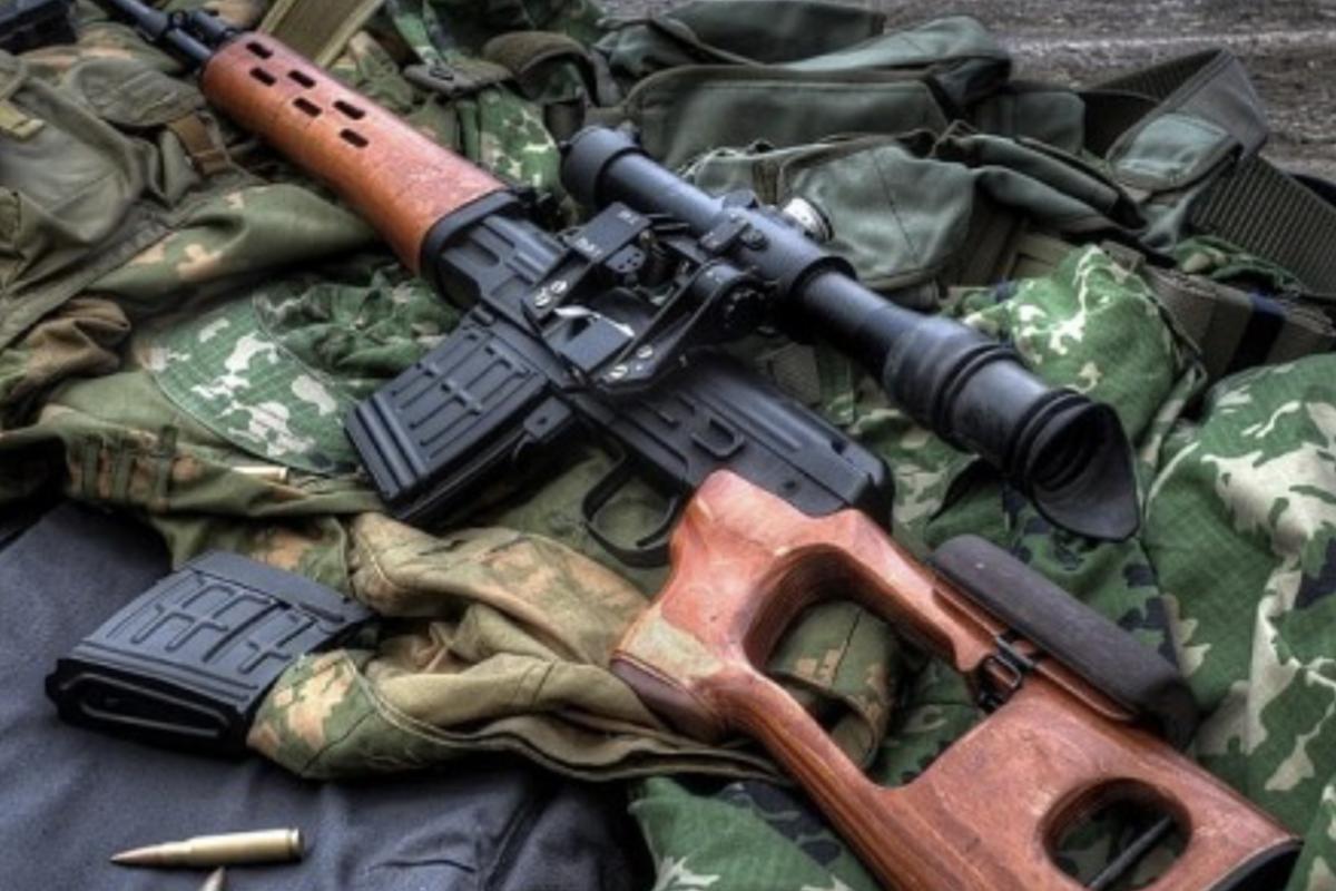 Soviet sniper rifle Svd