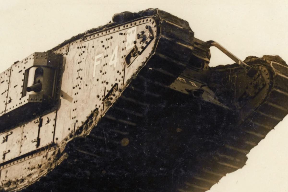 Ww1 tank battle land ship 