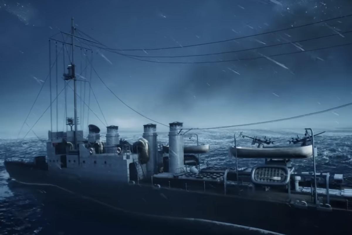 Destroyer ship