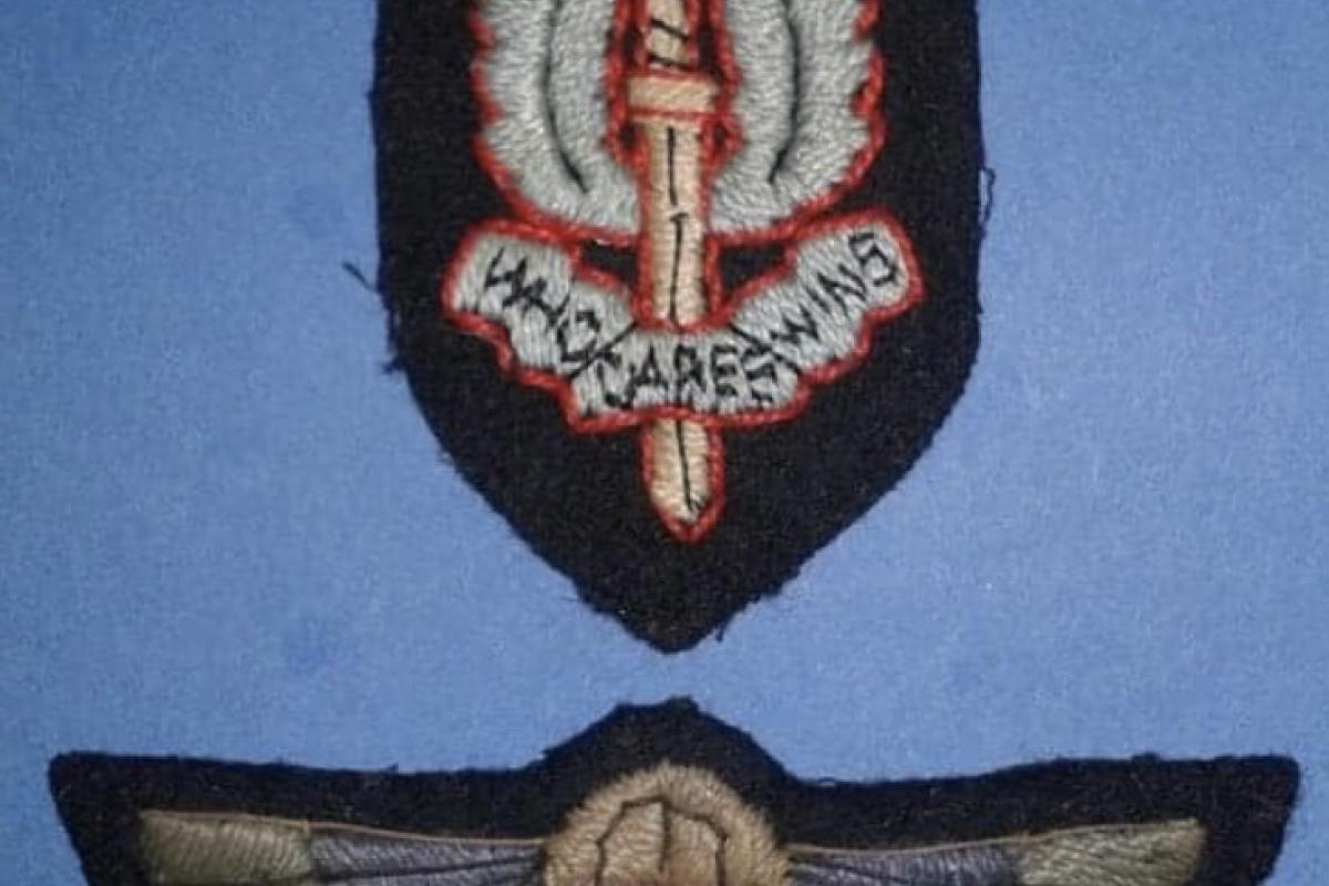 SAS cap badge 