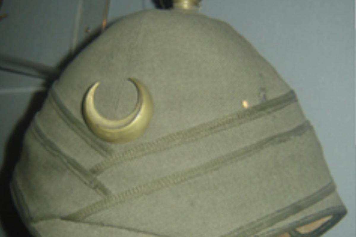 Turkish Turks ottoman helmets ww1