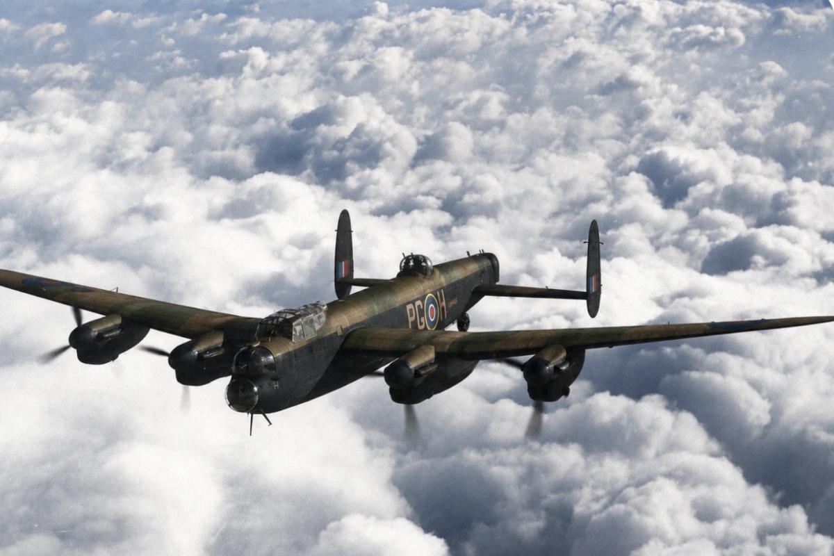 Avro Lancaster bomber 